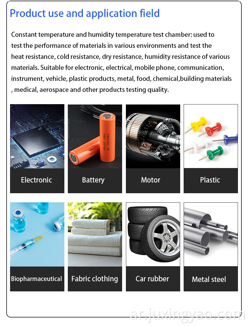 Constant temperature and humidity test box